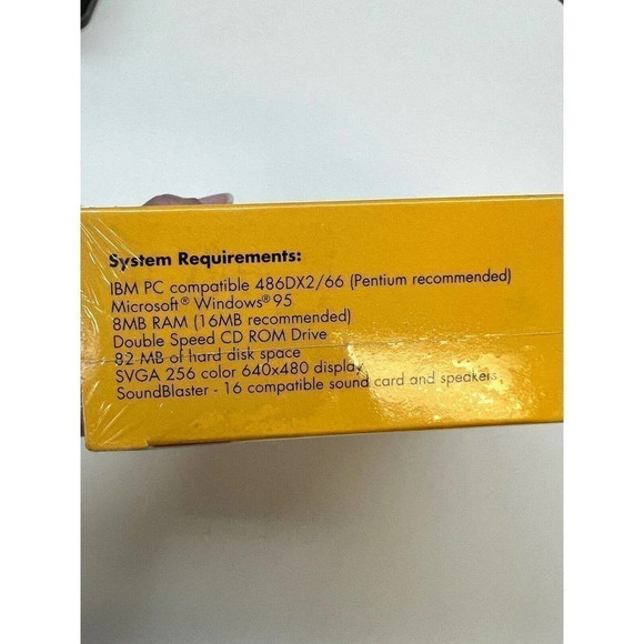 Vintage Survival Virtual Safari 1996 Fujitsu Interactive PC CD Windows 95 NEW - Picture 16 of 16